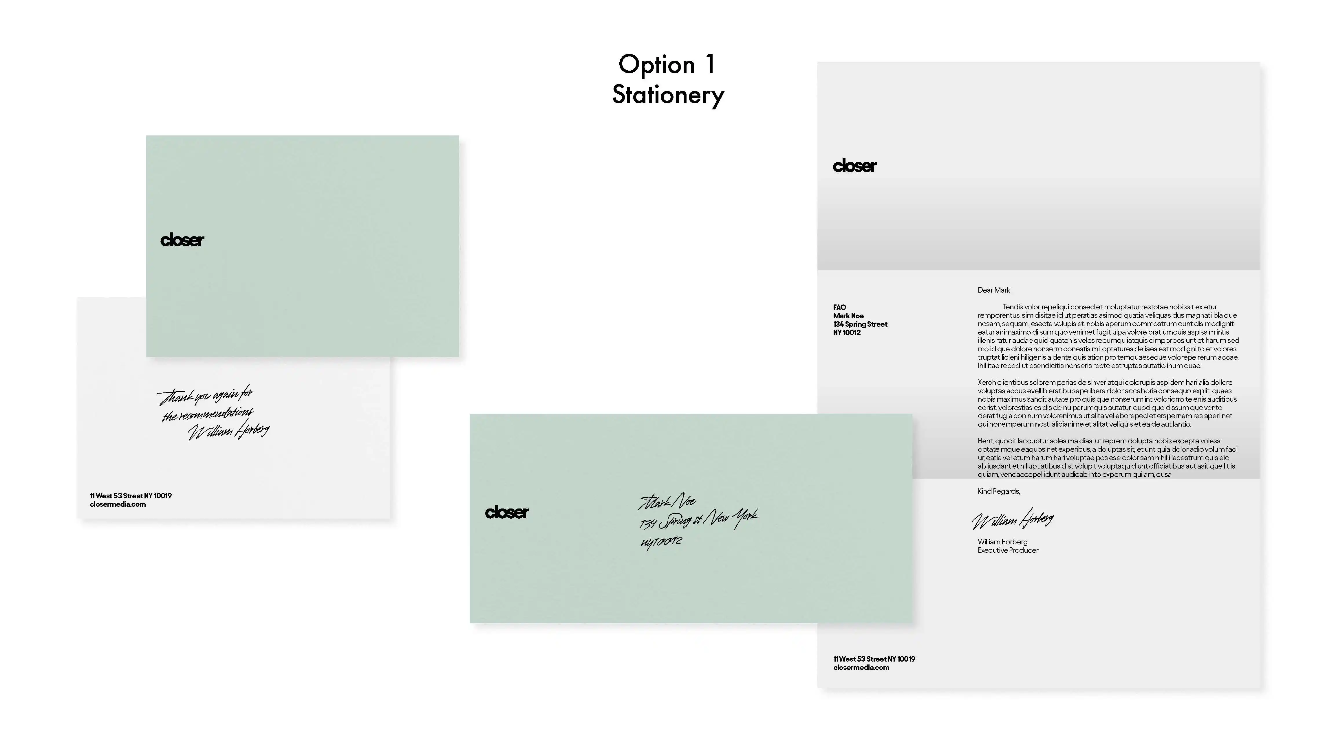 Closer Media Identity 3