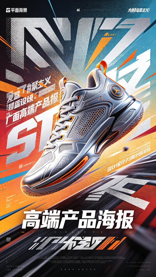 Sports poster visual reference